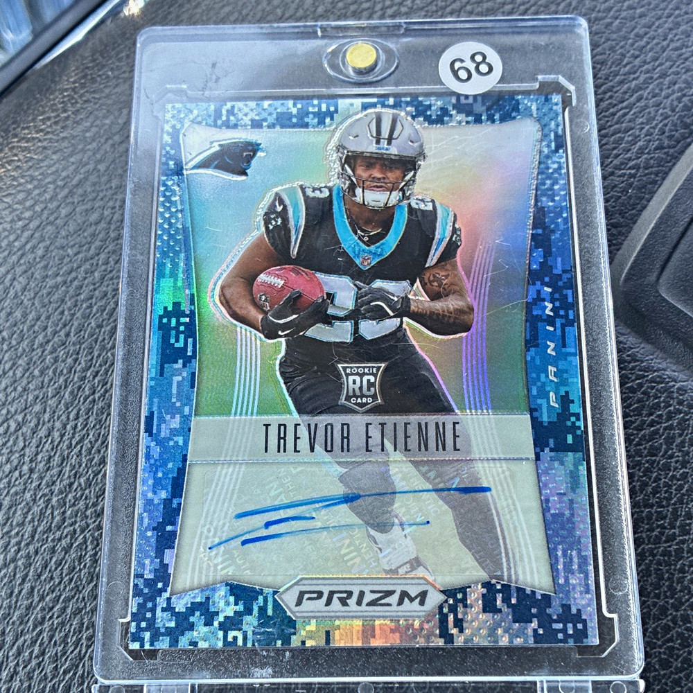 Panini 2025 Prizm Trevor Etienne 17/25 Signatures RC Auto #RSI-TEE
