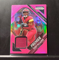 Panini 2025 Prizm Premier Jerseys Terry McLaurin Commanders #PJY-TMC Memo