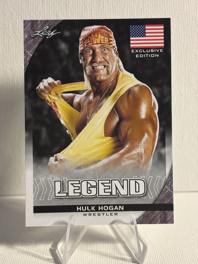 HULK HOGAN USA EDITION « SPECIAL RELEASE » WWE – WWF- WCW #LE-11 WRESTLING CARD