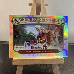 2025 Topps Disneyland 70th GEPPETTO Silver Screen to Main Street MS-13