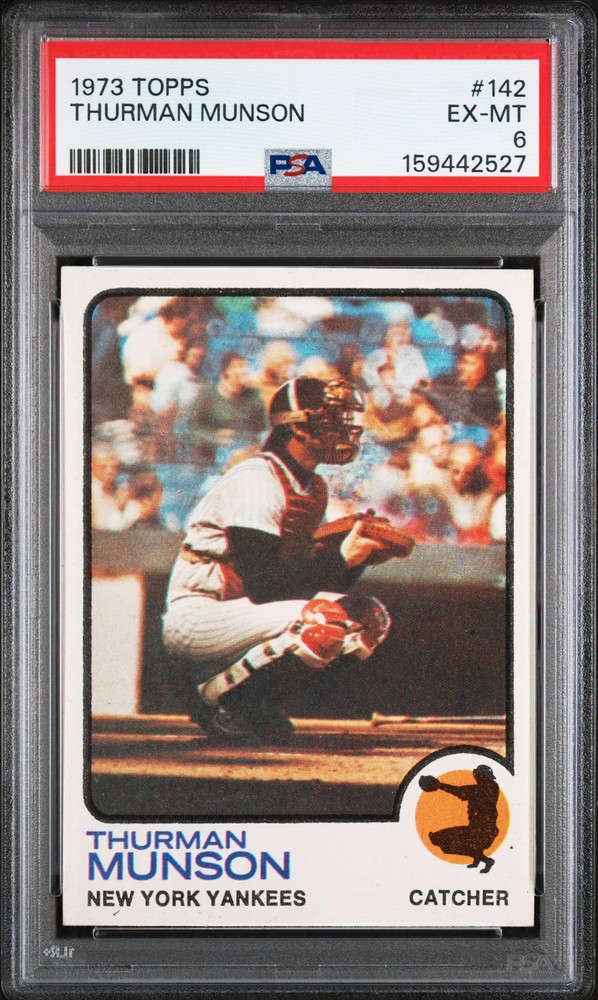1973 Topps Thurman Munson #142 PSA 6