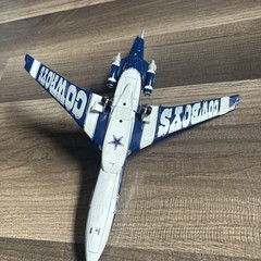 Danbury Mint Dallas Cowboys Boeing 727 Team Plane Diecast NFL Collectible-NO BOX