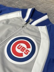 CHICAGO CUBS – Stitches Track Jacket Mens Small – BLUE/SILVER/WHITE – 2000&rsquo;s