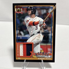 2026 Topps Series 2 Jeremy Pena 91R2-JP 1991 Black Relic Astros /10 🔥 Patch 👀