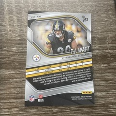 2025 Panini Prizm – T.J. Watt #263 Neon Green Pulsar Prizm