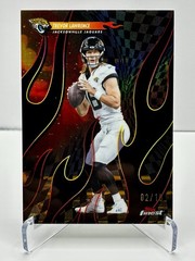 2025 Topps Finest Torchers Trevor Lawrence Black Refractor Jaguars /10 🔥🔥🔥