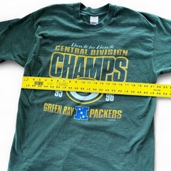 FRUIT OF THE LOOM NFL GREEN BAY PACKERS 1996 CENTRAL DIVISION CHAMPS T-SHIRT XL