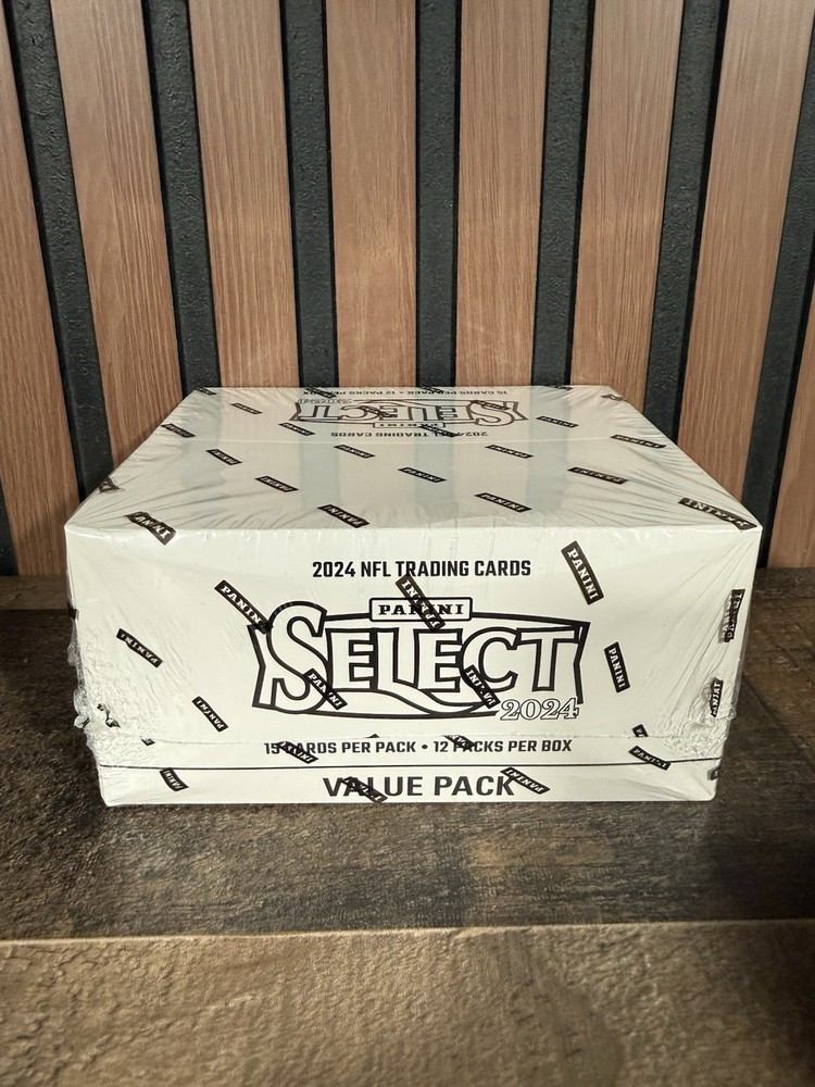 2024 Panini Select Football Fat Pack – Factory Sealed Retail Box (12 packs)
