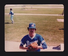 1981 Larry McWilliams BRAVES UNSIGNED 4-3/8 x 3-1/2 ORIGINAL SNAPSHOT PHOTO #5
