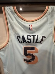 Stephon Castle San Antonio Spurs Auto Nike Authentic City Edition Jersey
