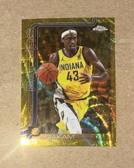 2025-26 Topps Chrome Basketball Pascal Siakam Gold Card #1 #’d /50