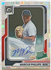 2026 Donruss Marcus Phillips Auto /25 Pandora Prizm Optic Prospect Red Sox Vols