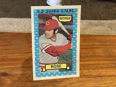 1974 Kellogg&rsquo;s #38 Pete Rose CINCINNATI REDS ~ EX crack