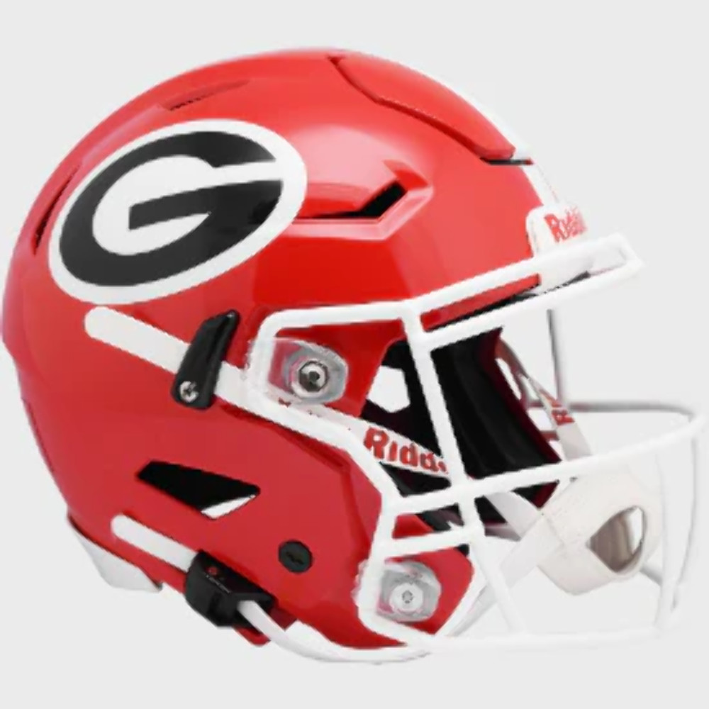 Georgia Bulldogs Full Size Authentic SpeedFlex Football Helmet – NCAA.
