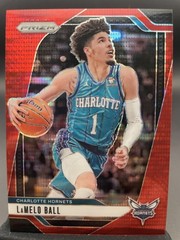 2024-25 Panini Prizm Lamelo Ball Red Pulsar 01/75 Jersey Number Match #