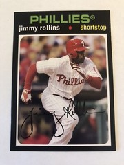 Jimmy Rollins 2012 Topps Archives #71 Philadelphia Phillies