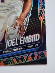 2024-25 Panini Prizm Black – Joel Embiid, Joel Embiid #70 Snake Skin Prizm