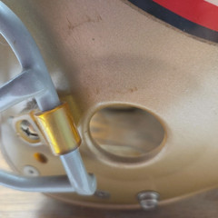 RARE Vintage San Francisco 49ers Telephone Riddell NFL Helmet