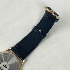 Wittnauer Oakland Univeristy Mens Watch 33mm Gold Tone Swiss Leather New Battery