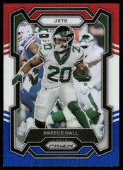 2023 Panini Prizm #232 Breece Hall Red White and Blue
