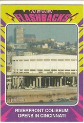 2024 TOPPS HERITAGE RIVERFRONT STADIUM NEWS FLASHBACKS CARD NF-13