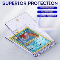 Lot of Magnetic Trading Sports Card Holders 35pt One-Touch Hard UV Protection US