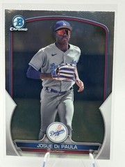 Josue De Paula 2023 Bowman Chrome #BCP-172 LA Dodgers