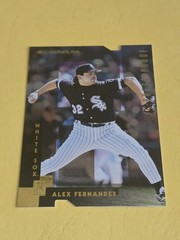ALEX FERNANDEZ – 1997 DONRUSS BASE SET CARD #32 GOLD PRESS PROOF PARALLEL /500