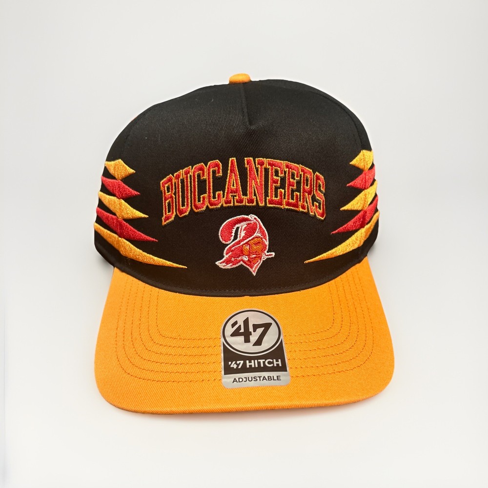 Tampa Bay Buccaneers NFL &rsquo;47 Brand Black Diamond Hitch Snapback Adjustable Hat