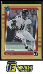 2021 Donruss #260 Kyle Pitts Press Proof Premium