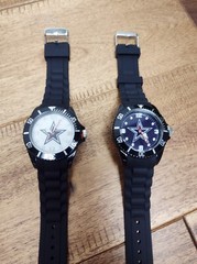 Dallas Cowboys Men&rsquo;s Black watch – Cowboys Watch for Men – NFL Spirit Watch