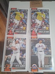 2026 TOPPS SERIES 1&2 JUMBO SUPER BOX ALL 34 CARDS INSIDE Plastic SLEEVES Comes