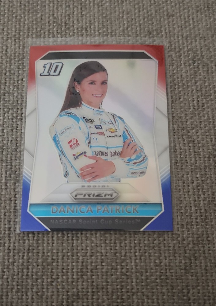 2016 Panini Prizm NASCAR – Danica Patrick #10 Red White & Blue Prizm