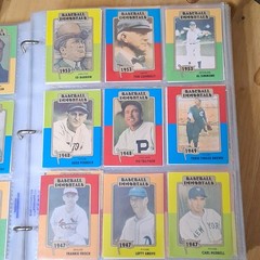 Baseball Immortals 1980/84 MLB Complete Set 189 Cards-Pristine Condition