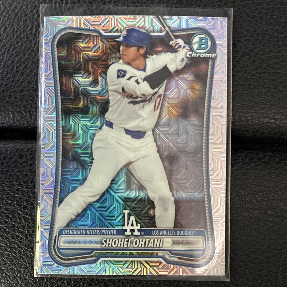 Topps 2026 Bowman Chrome Shohei Ohtani #52 Dodgers Mega Box Mojo Refractor