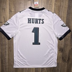 NWT Philadelphia Eagles Jalen Hurts Nike Authentic White Game Jersey Men L $130