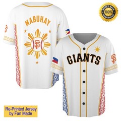 NEW – Giants Filipino Heritage Night Giveaway Jersey – Full Size
