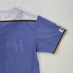 Hokkaido Nippon-Ham Fighters Jersey Mens XL Purple White Japan NPB Baseball