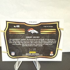 2022 Panini Select – Field Level Jerry Jeudy #486 – White Prizm /35