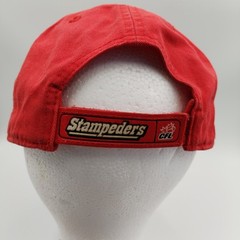 Calgary Stampeders Hat Cap Red Reebok Rbk CFL Football Adjustable Strapback