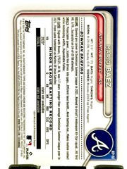 2024 Bowman Chrome #BCP-153 Mario Baez Prospects Blue Refractors #/150
