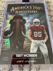 Trey McBride 1/1 America’s 250th Anniversary Card