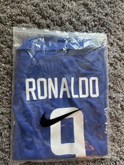Brazil Ronaldo 9 Jersey Nike World Cup 2002 2XL Blue Brasil