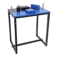 Folding Arm Wrestling Table W/ Elbow & Forearm Pads Wrist Strength Training Desk