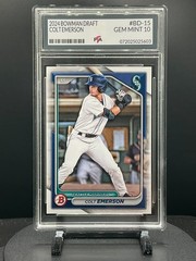2024 Bowman Draft BD-15 Colt Emerson Prospect Rookie Mariners ~GEM MINT PTA 10🔥
