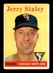 1958 Topps #412 Gerry Staley VG/VGEX X2672772