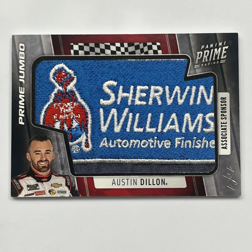 2020 Panini Chronicles Austin Dillon Prime Jumbo Associate Sponsor 1/1