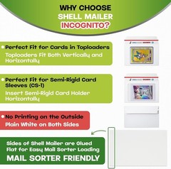 Lightweight Shell Mailer Incognito Envelopes