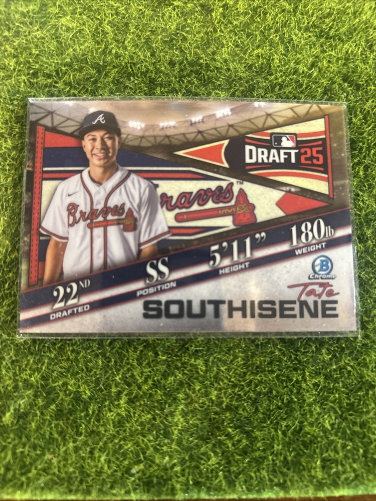 2025 Bowman Draft #BDN-7 Tate Southisene Bowman Draft Night Atlanta Braves C14