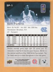 Sam Perkins North Carolina Tar Heels 2014-15 Upper Deck March Madness #SP1